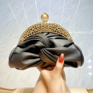 Stylish Black Color Hand Purse