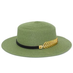 Green Color Hat